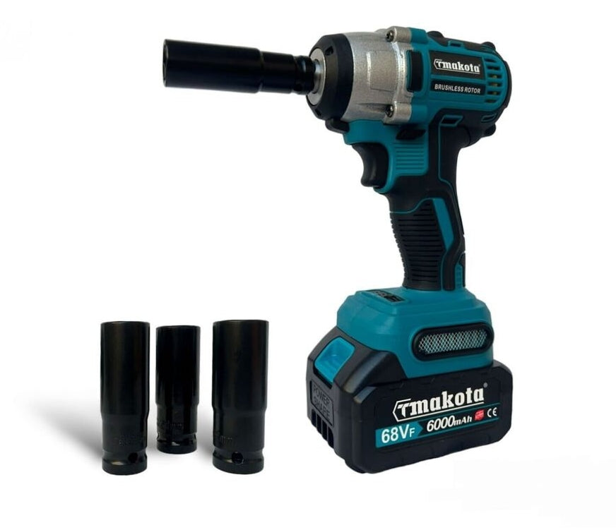 Kit 3 in 1 Trapano Avvitatore + Avvitatore a Impulsi + Smerigliatrice a Batteria