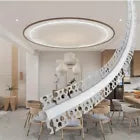 Profilo in alluminio a Led da incasso curvo copertura in Silicone flessibile